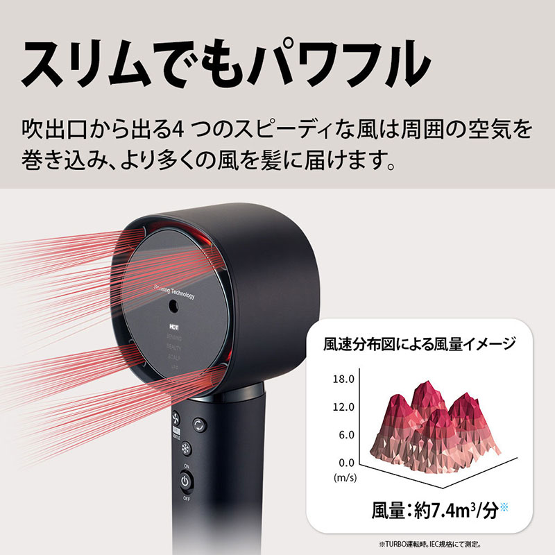 【お取り寄せ商品】プラズマクラスタードレープフロードライヤー IB-WX902W ルミナスホワイト