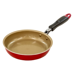 evercook(エバークック)ガス・IH対応 フライパン 20cm レッド EIFP20RD3