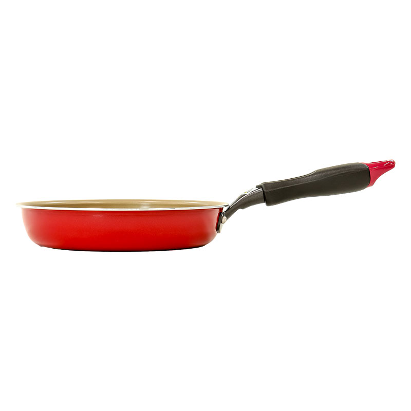 evercook(エバークック)ガス・IH対応 フライパン 20cm レッド EIFP20RD3