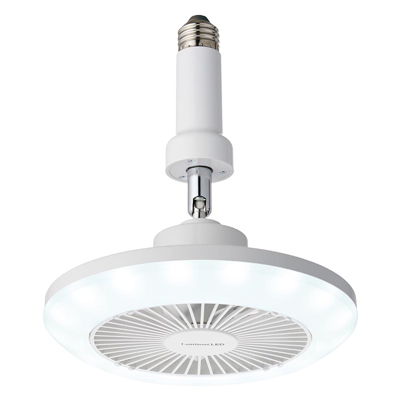 ルミナス LEDファン サーキュライト ソケット引掛けモデル DLLH64CWH