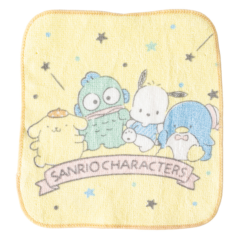 プチタオル 16×16cm サンリオキャラクターズ 3枚組