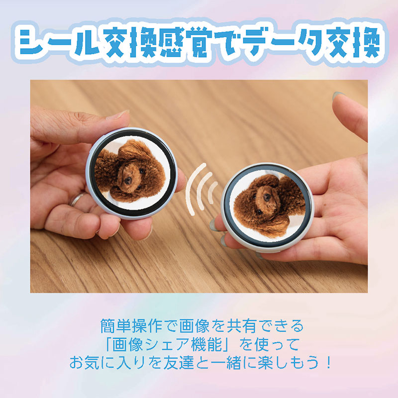 スマートバッジ スタンダード ペールピンク EB180TSP