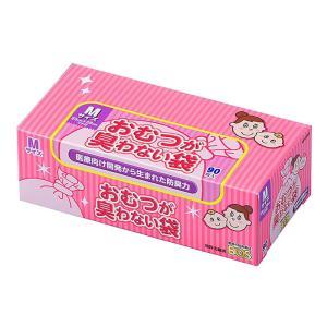 おむつが臭わない袋ベビー用 90枚 M