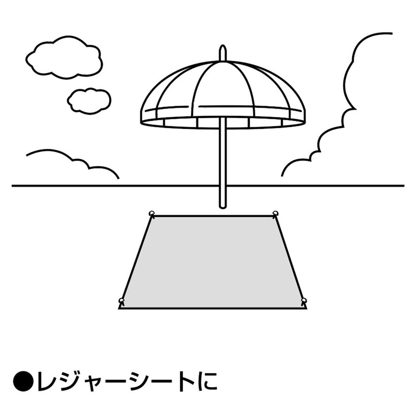 シルバーレジャーシート 6畳
