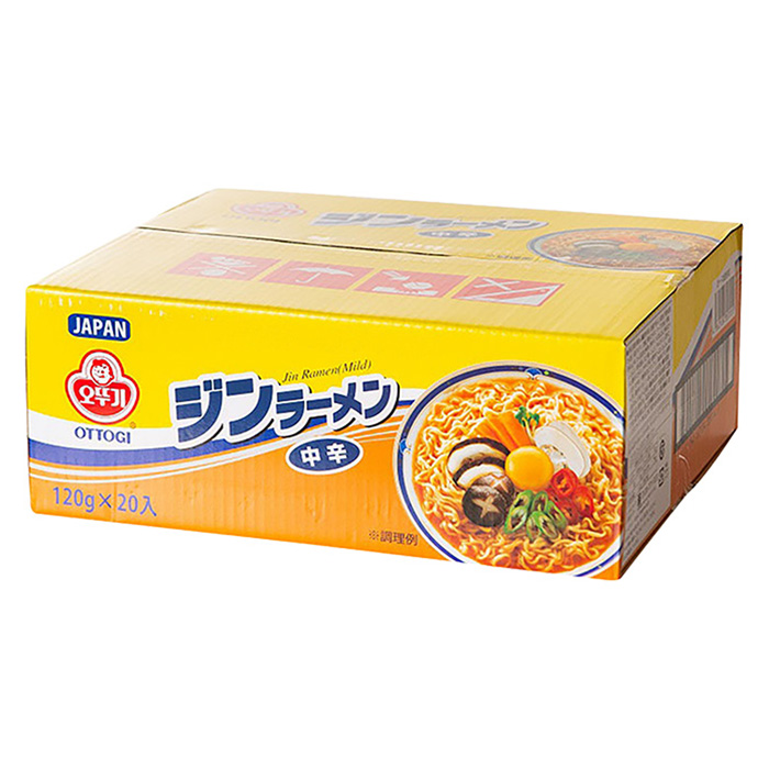 オンガネジャパン ジンラーメン マイルド 120g