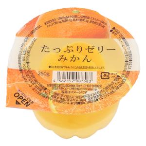 たっぷりゼリー みかん 250g