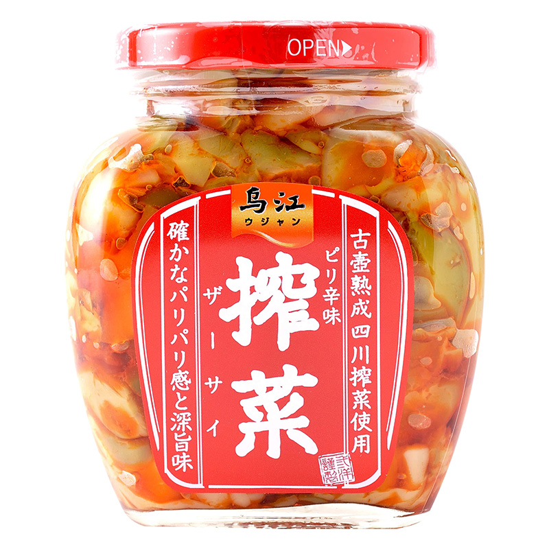 烏江搾菜ピリ辛味瓶詰 300g