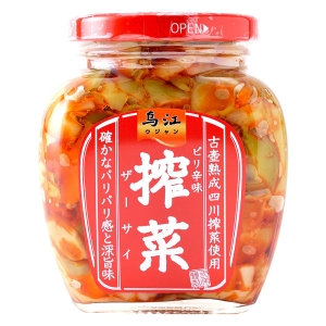 烏江搾菜ピリ辛味瓶詰 300g