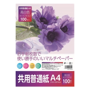 共用普通紙A4 100枚