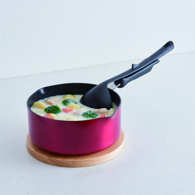 デュラブルシリーズクックパン KNA 18cm IH・ガス対応 レッド
