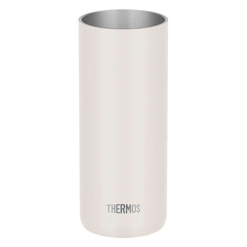 【お取り寄せ商品】真空断熱タンブラー 保温・保冷 420ml ストーンホワイト JDW-420C・STW