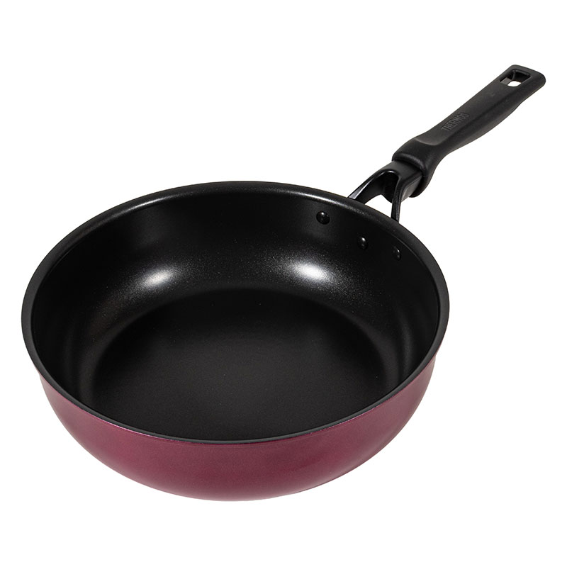 【お取り寄せ商品】デュラブルシリーズ 炒め鍋 26cm IH・ガス対応 KFM-026D R