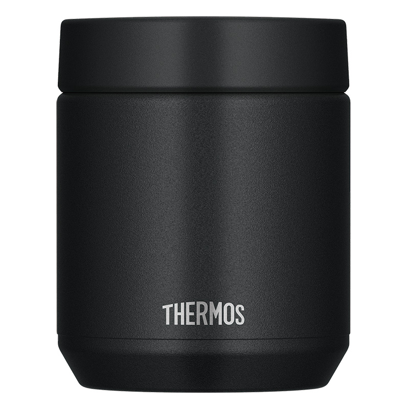 真空断熱スープジャー 300ml ブラック(BK) JED-300