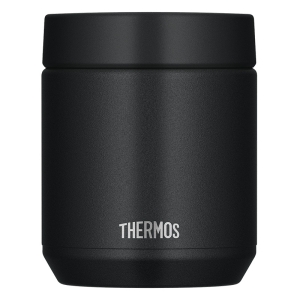 真空断熱スープジャー 300ml ブラック(BK) JED-300