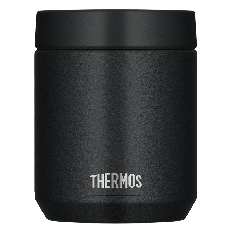 真空断熱スープジャー 400ml ブラック(BK) JED-400