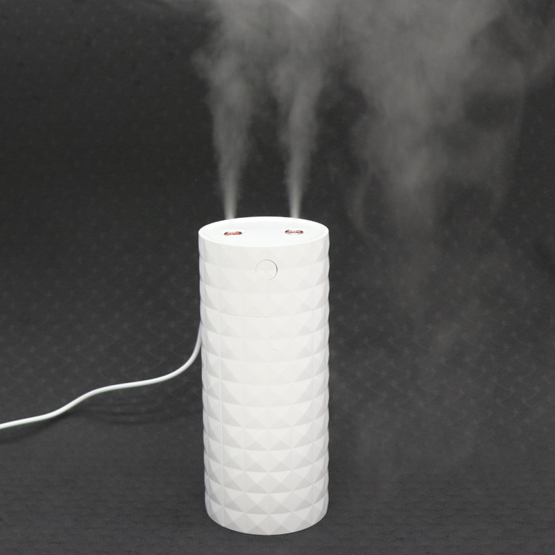 ダブルミスト充電式加湿器 310ml HED-2740 ホワイト