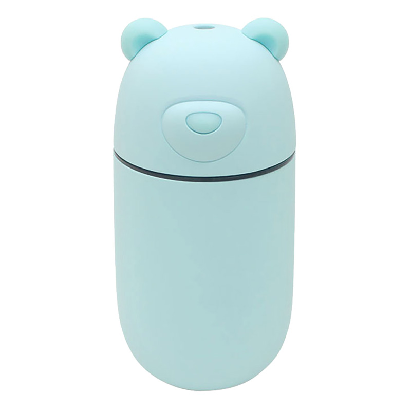 USBポート付きクマ型ミニ加湿器 「うるくまさん」 280ml PH180902 ブルー