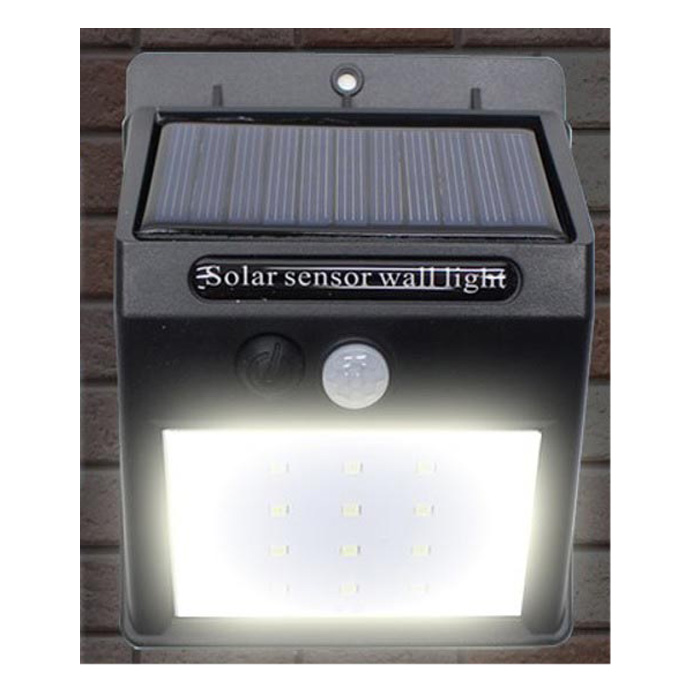 20LED センサーソーラーライト DAI-1220BK