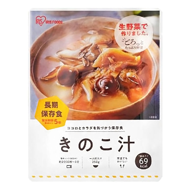 災対食きのこ汁 250g