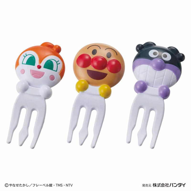ニコニコフォークピック 6本入(3種各2本)それいけ！アンパンマン