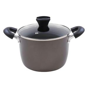 カレーやシチュー作りに便利な深型両手鍋 20cm ガス・IH対応