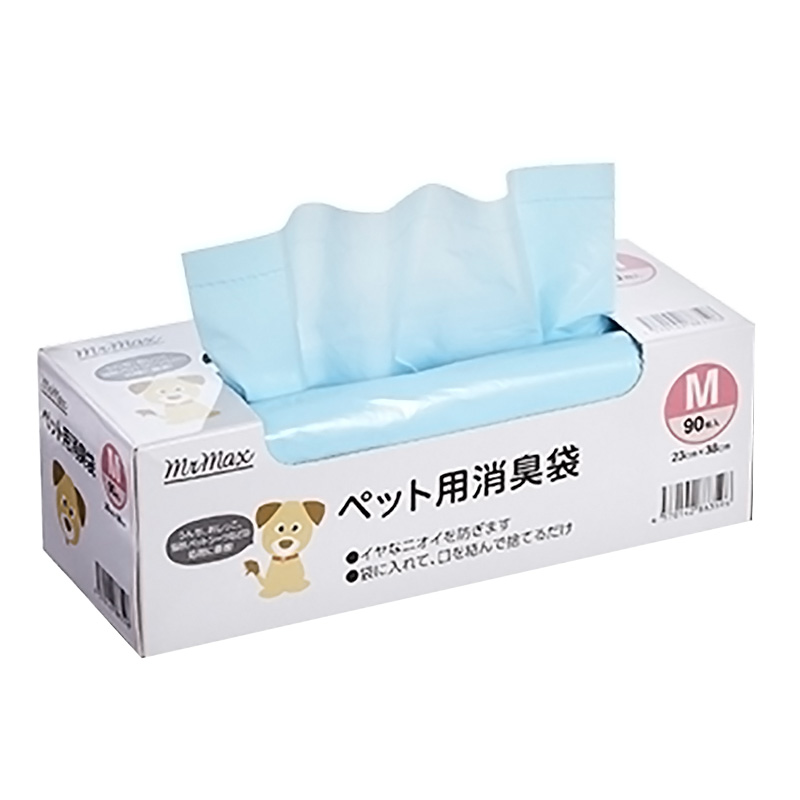 ペット用消臭袋 Ｍ 90枚入