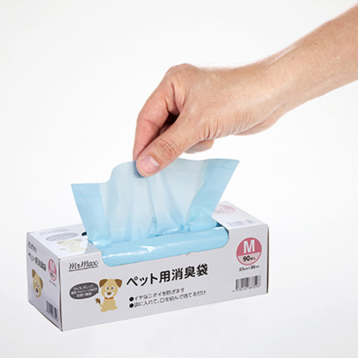 ペット用消臭袋 Ｍ 90枚入