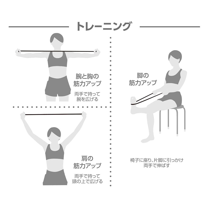 筋トレびよーん ストレート ハード