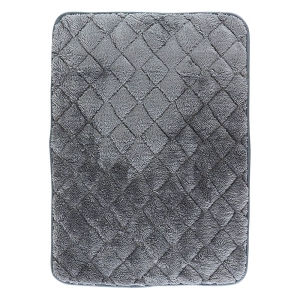 ペット用フランネルマット約45×60cm グレー