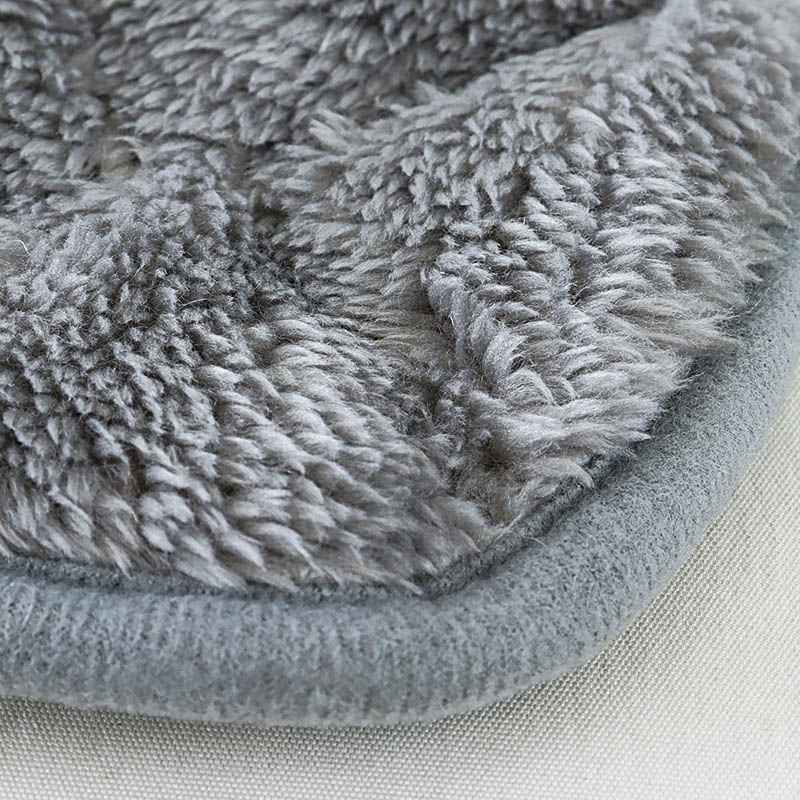 ペット用フランネルマット約45×60cm グレー