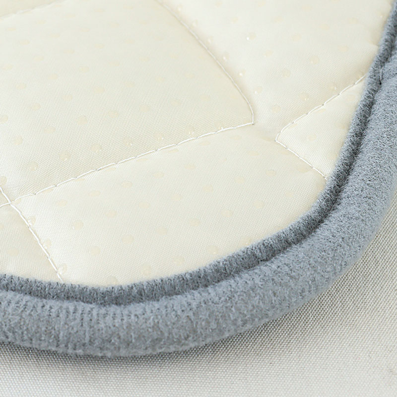 ペット用フランネルマット約45×60cm グレー