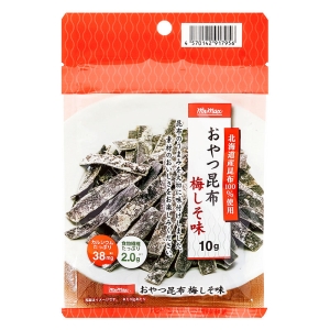 おやつ昆布 梅しそ味 10g