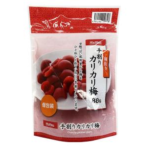 種抜き手割り カリカリ梅 88g