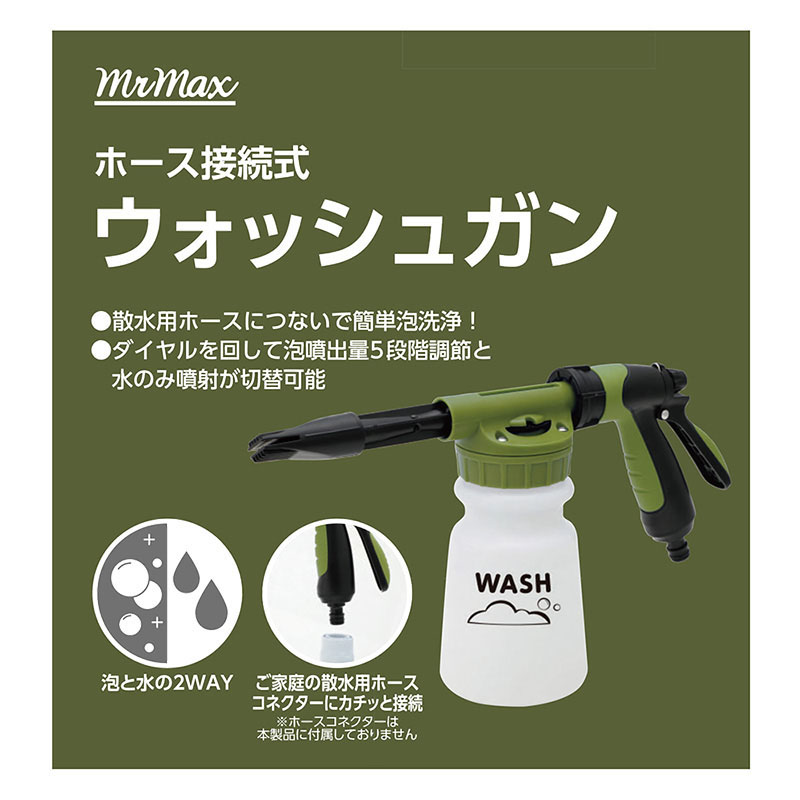 ホース接続式 ウォッシュガン