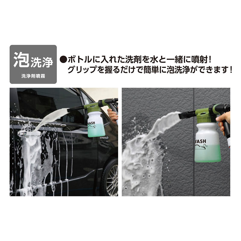 ホース接続式 ウォッシュガン