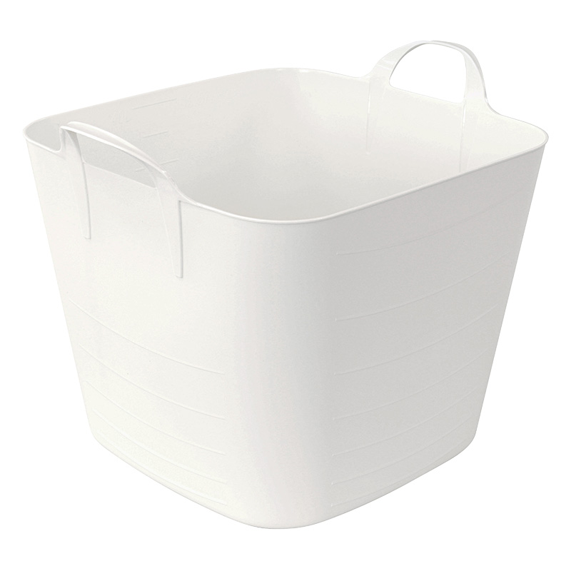 やわらかバスケット 40L ホワイト