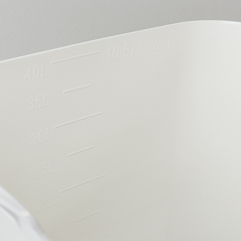 やわらかバスケット 40L ホワイト