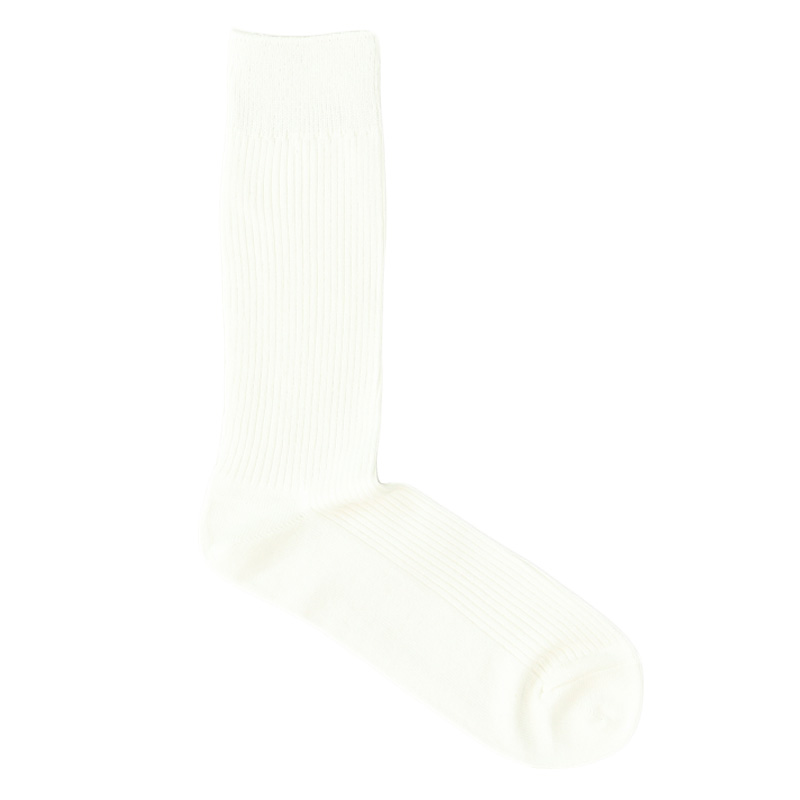 快適ソックス レギュラーソックス 25-27cm ホワイト