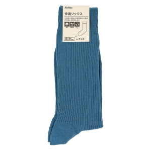 快適ソックス レギュラー サックス 25-27cm