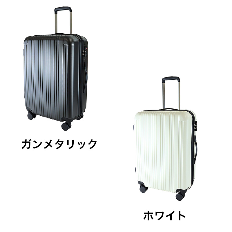 Wキャスター 拡張キャリーケース60 FAC24V-60