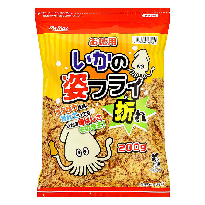 お徳用 いかの姿フライ折れ 200g