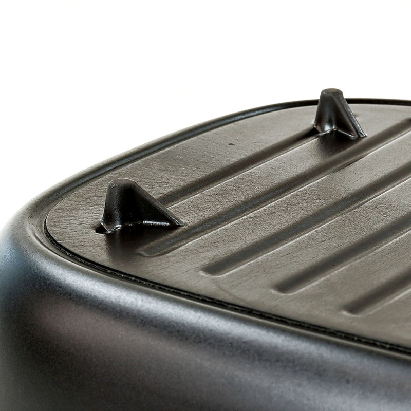 レンジで焼けるグリルパン 角型 レシピ付 電子レンジ専用