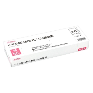 イヤな臭いがもれにくい防臭袋 65枚 M