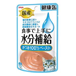 国産 健康缶パウチ 水分補給 かつおペースト 40g