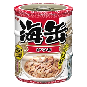 海缶ミニ かつお 60g×3缶