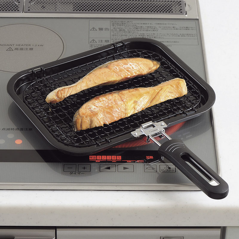 IHにも使えるクリンプ魚焼き