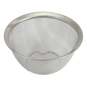 ステンレス製 ボウル型ザル 15cm 足付(LD-380)