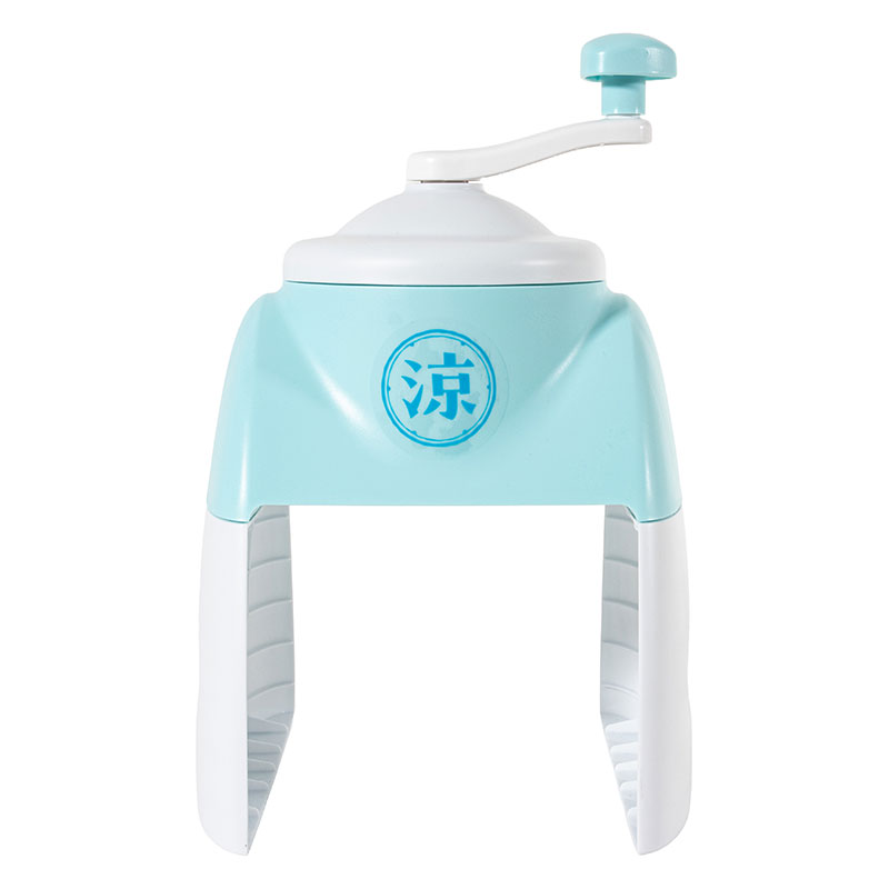 涼家 手動 かき氷器 シャリっとタイプ 製氷カップ付 ブルー