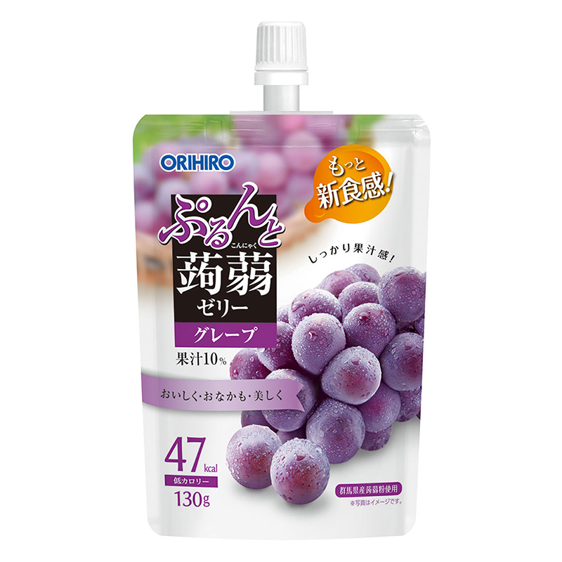 ぷるんと蒟蒻ゼリー スタンディング 130g グレープ