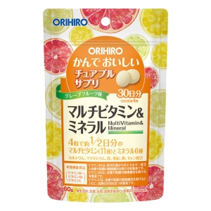 かんでおいしいチュアブルサプリ マルチビタミン＆ミネラル 120粒